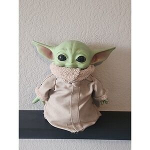 Mattel Star Wars Mandalorian The Child Baby Yoda Grogu Plush Toy Doll 11" Tall